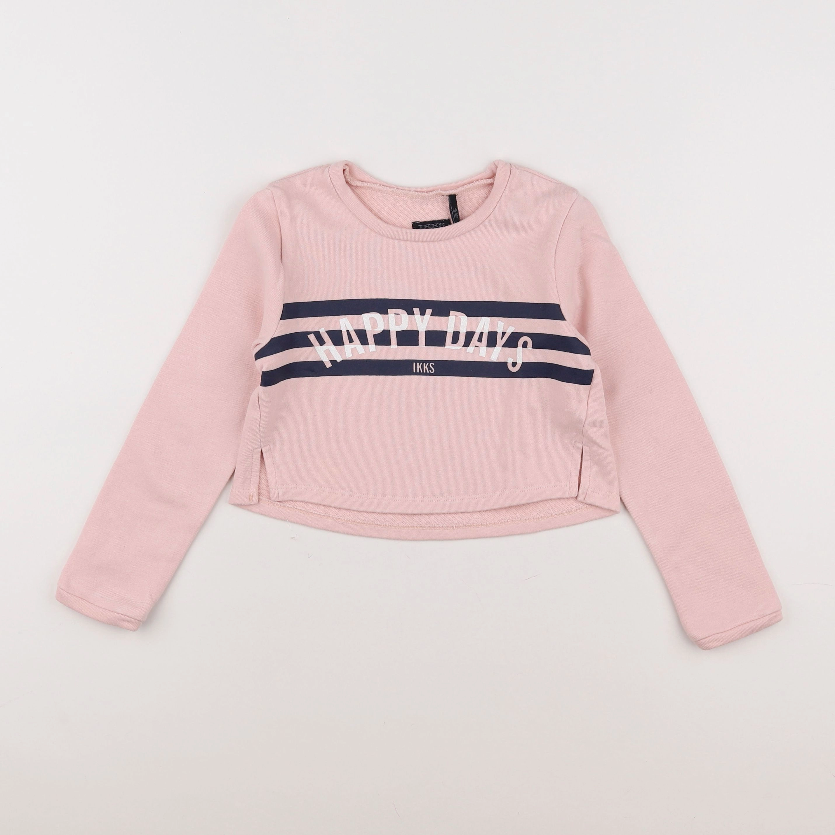 IKKS - sweat rose - 6 ans